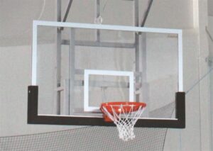 KGM basketball board polycarbonate with steel frame 180 x 105 cm