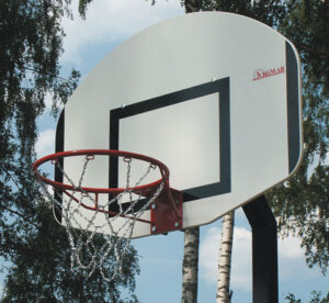 KGM basketball board for outdoor use 120 x 90 cm