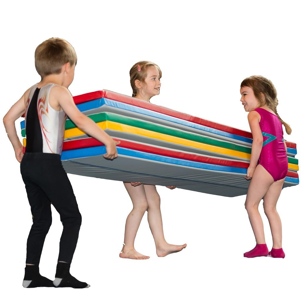 O’Jump taitettava voimistelumatto 200 x 150 x 4 cm OJ-200 - Image 3