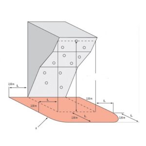 O’Jump kiipeilymatto 300 x 250 x 40 cm OJ-714