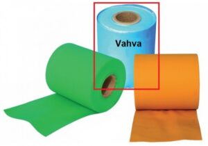 AMAYA elastiskt stretch latexband - Blå