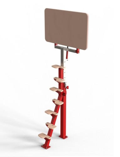 Gymnova access and spotting platform for asymmetric bars and high bar GY-2705 - Image 3