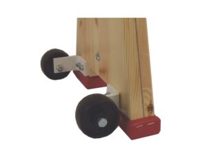 KGM gymnastics bench transport wheels, 1 pair KG-F265142