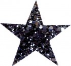 Hiuspinni STAR musta G-2014