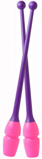 PASTORELLI kaksivriset muovi-kumikeilat 40,5 cm pinkki-violetti PA-02618
