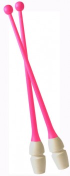 PASTORELLI kaksivriset pitkt muovi-kumikeilat 45,2 cm pinkki-valkoinen PA-02620