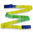 Pastorelli moniväri voimistelunauha 6,2 m sininen-vihreä-keltainen PA-03918