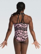 GK Holiday E4549 hihaton voimistelupuku Simone Biles sublimoitu subfuse, nylon/spandex