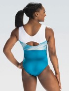 GK Back To School E4778 Simone Biles hihaton voimistelupuku sublimoitu subfuse, verkkokangas