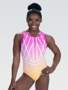 GK Summer E4955 Simone Biles hihaton voimistelupuku sublimoitu subfuse, nylon/spandex